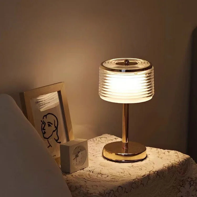 Halo-Shaped LED Lamp for Modern Glow - HaloTable