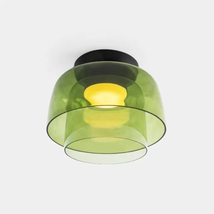 Vintage-Inspired Glass Ceiling Lamp for a Bold, Medieval Ambience - GlassCeil