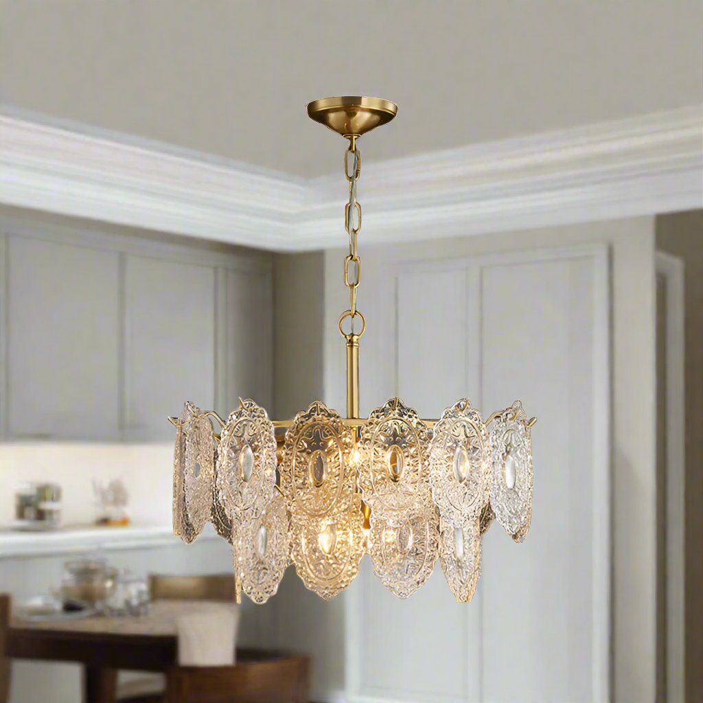 elegant crystal chandelier with 5 7 sparkling branches crystalchic