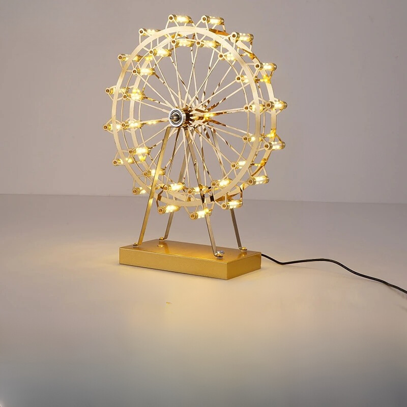 Ferris Wheel LED Table Lamp for a Radiant Feel - WheelTable