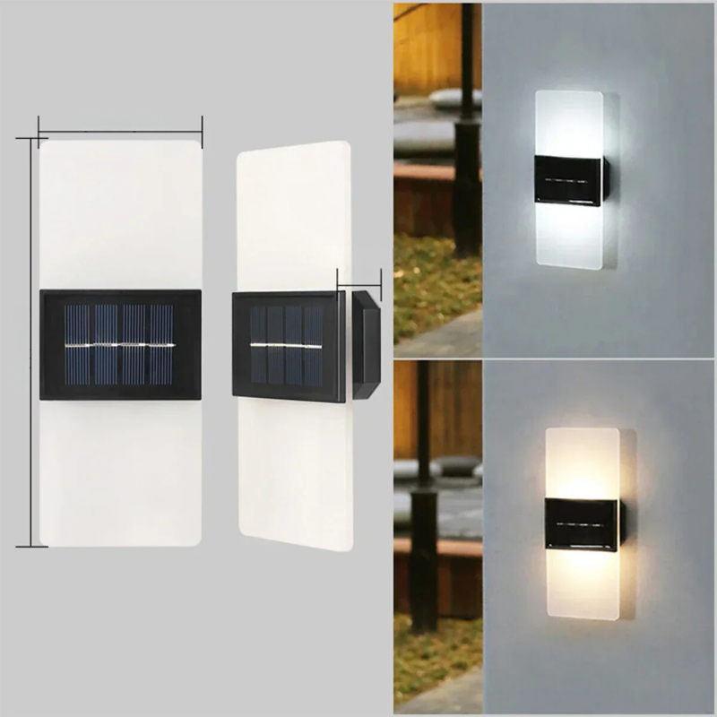 Solar-Powered Wall Light - SolarWall