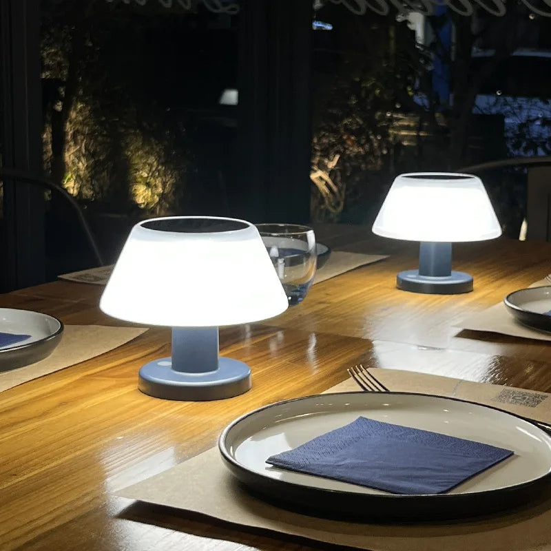 Solar Table Lamp for Indoor & Outdoor Use - SolarTable