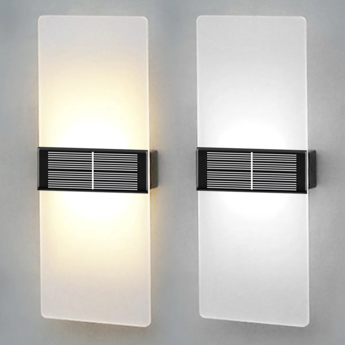 Solar-Powered Wall Light - SolarWall