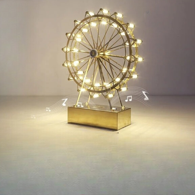 Ferris Wheel LED Table Lamp for a Radiant Feel - WheelTable