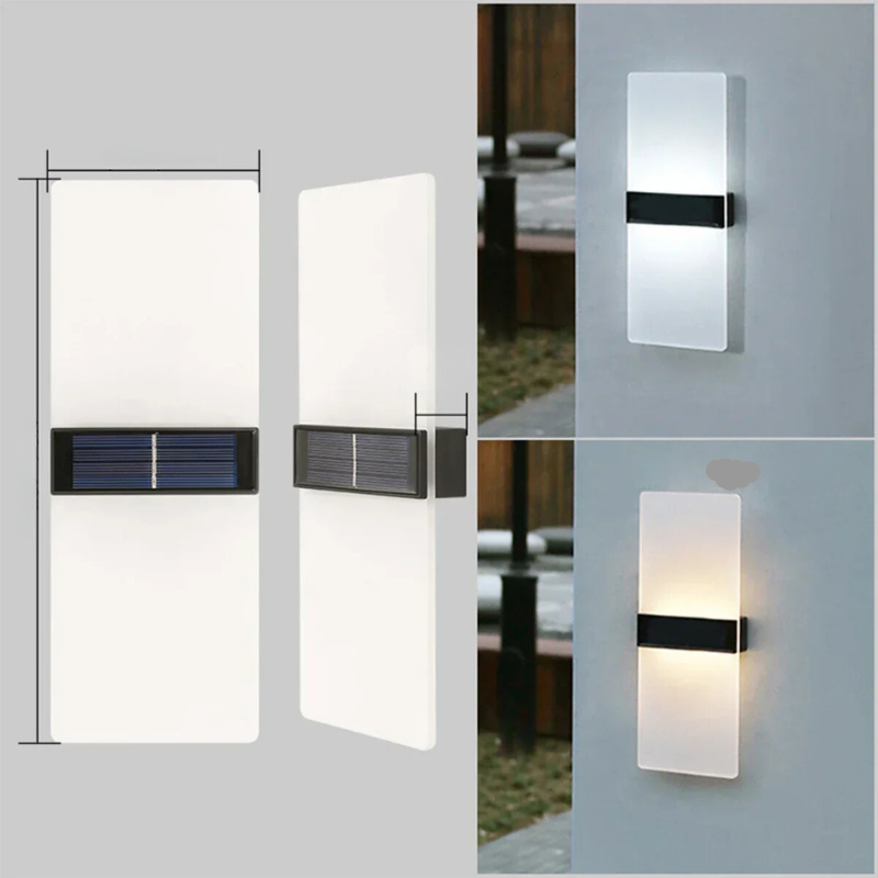 Solar-Powered Wall Light - SolarWall
