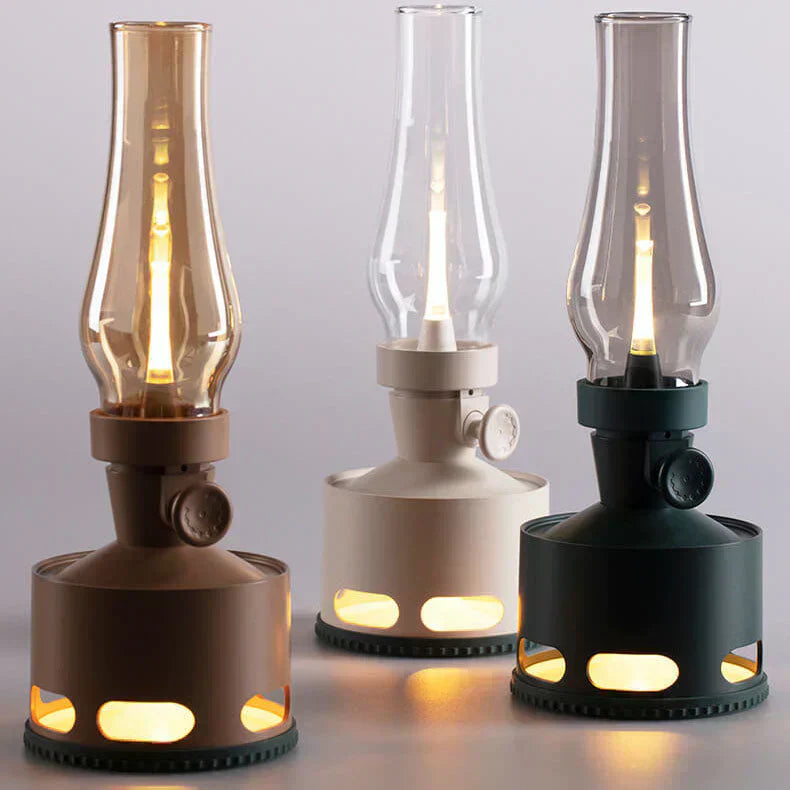 Vintage LED Table Lamp for Warm Ambience and Retro Charm - RetroTable