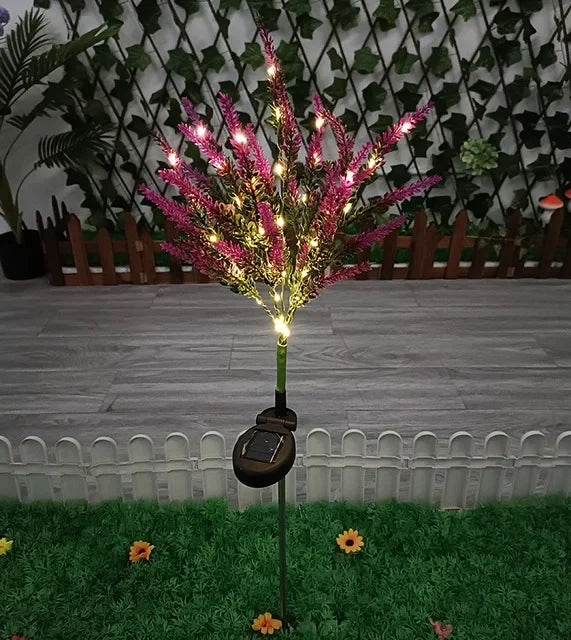 7-Head Solar-Powered Outdoor Lamp - SolarLume