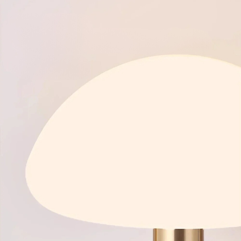 Cream Ceramic Mushroom Lamp for a Cozy Atmosphere - MushTable