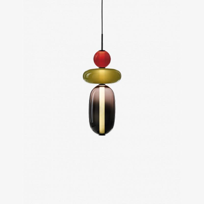 Modern Glass Pendant Lamp for Elegant Glow - GlassDrop