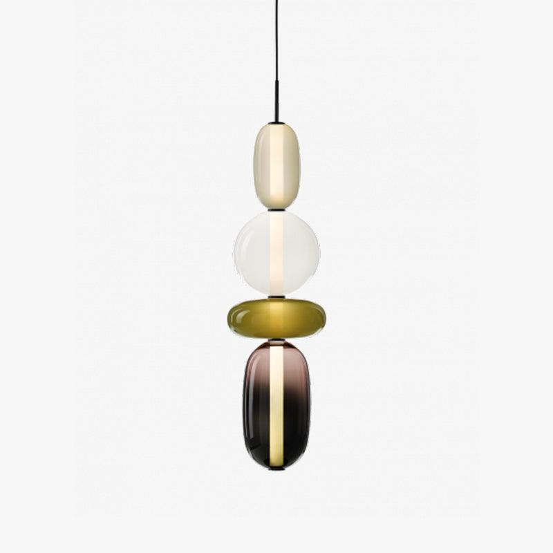 Modern Glass Pendant Lamp for Elegant Glow - GlassDrop