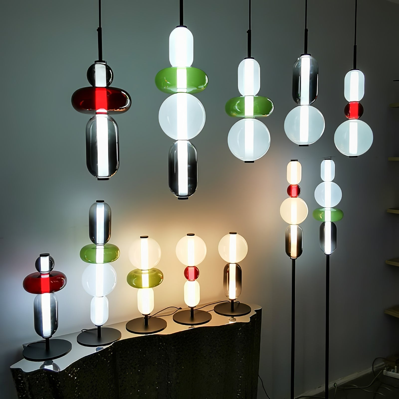 Modern Glass Pendant Lamp for Elegant Glow - GlassDrop