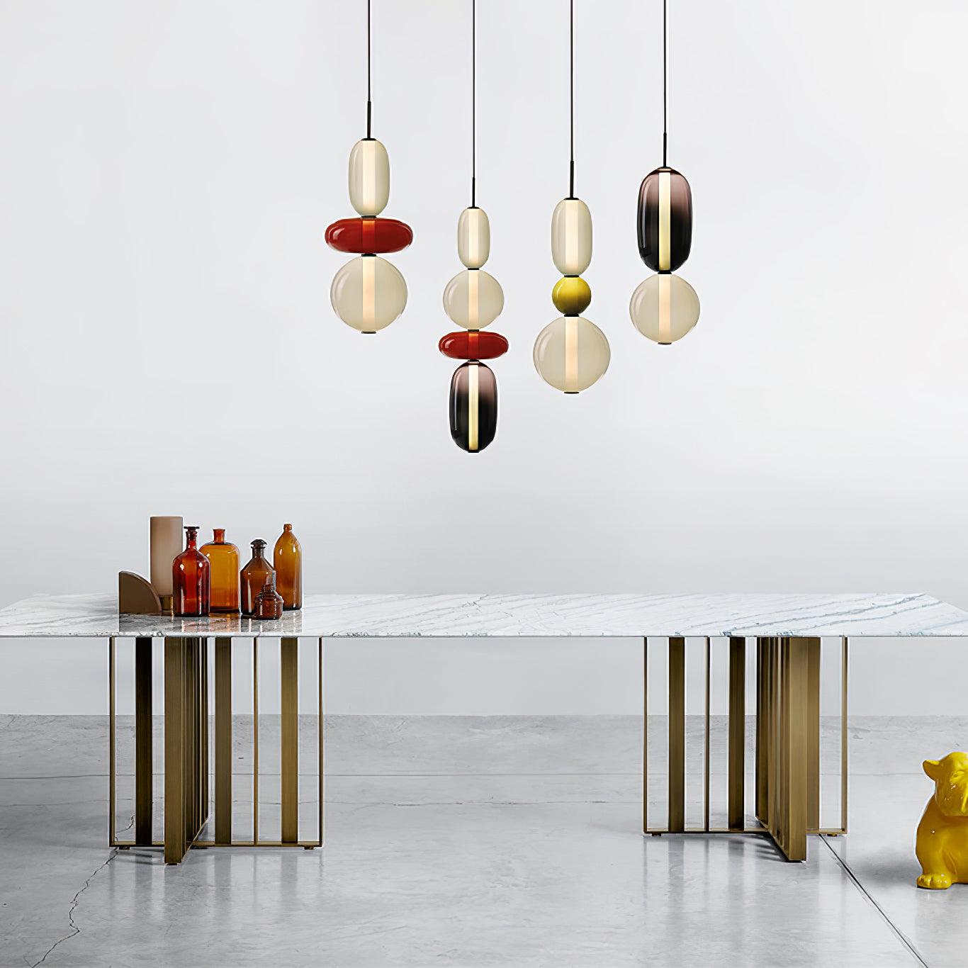 Modern Glass Pendant Lamp for Elegant Glow - GlassDrop