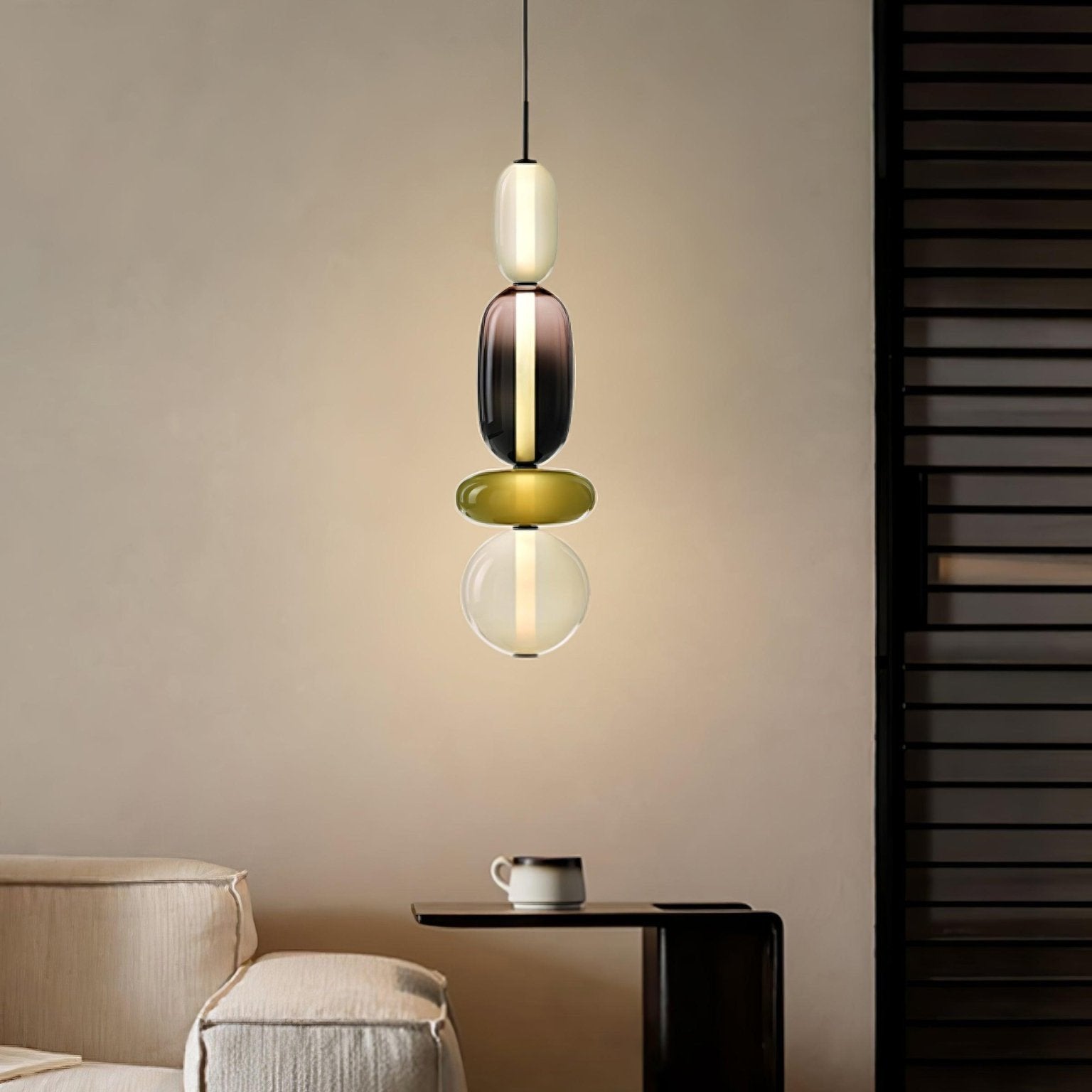 Modern Glass Pendant Lamp for Elegant Glow - GlassDrop