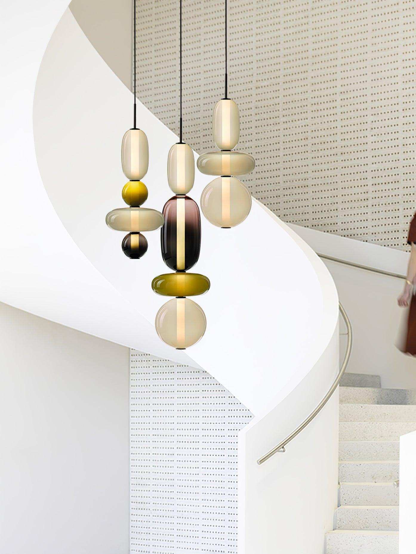 Modern Glass Pendant Lamp for Elegant Glow - GlassDrop