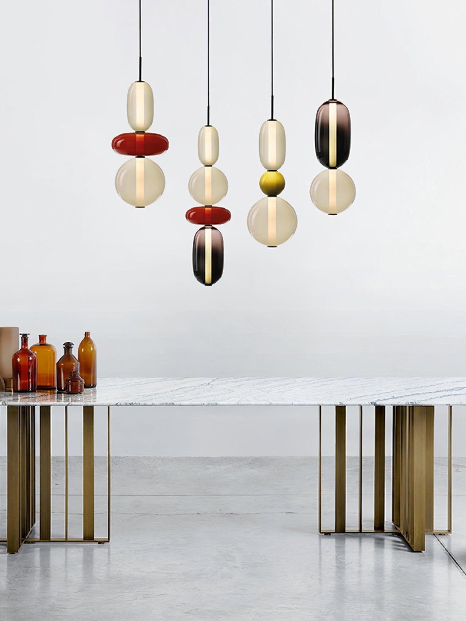 Modern Glass Pendant Lamp for Elegant Glow - GlassDrop
