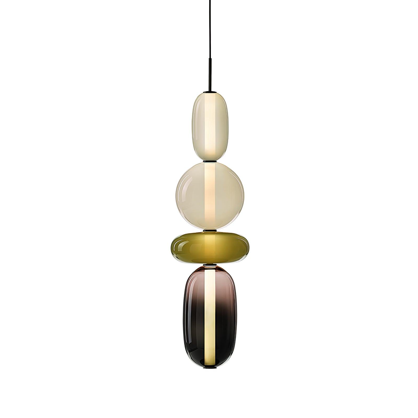 Modern Glass Pendant Lamp for Elegant Glow - GlassDrop