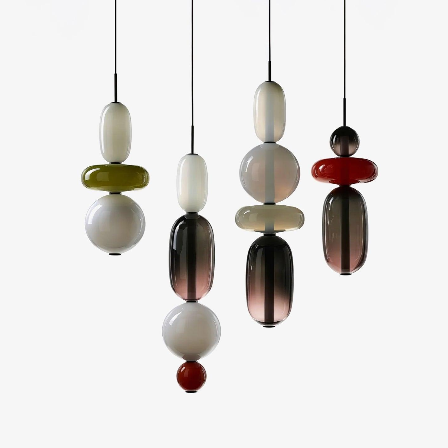 Modern Glass Pendant Lamp for Elegant Glow - GlassDrop
