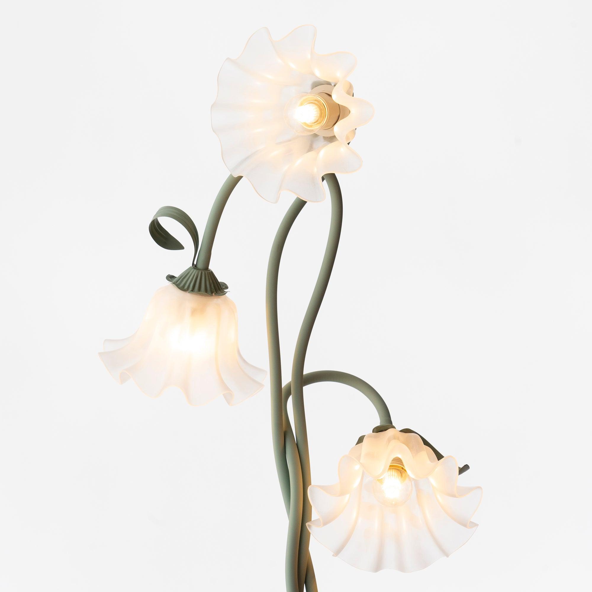 Elegant Floral LED Table Lamp - FloralTable