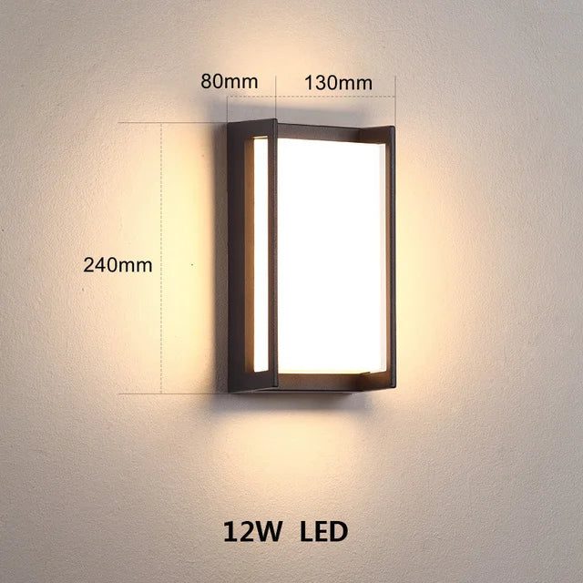 Modern LED Outdoor Wall Lights - OutdoorWall