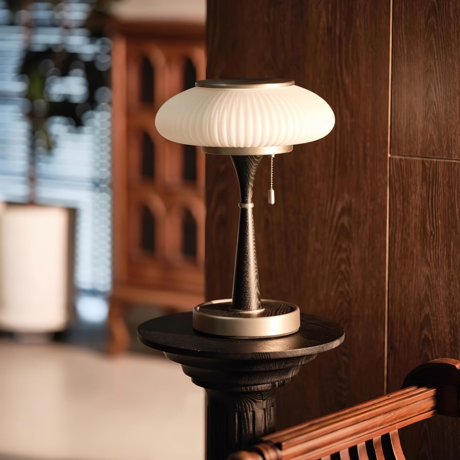 Natural Mushroom Table Lamp for a Cozy Ambience - MushTable