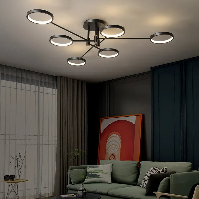 Sleek Modern LED Chandelier for Elegant Interiors - LedChic