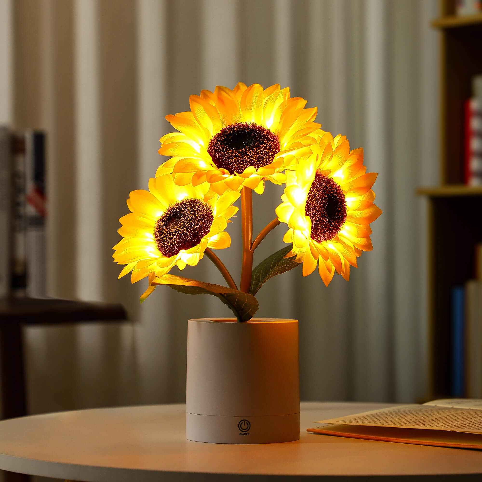 Floral LED Lamp for Stylish Decor - FloralTable