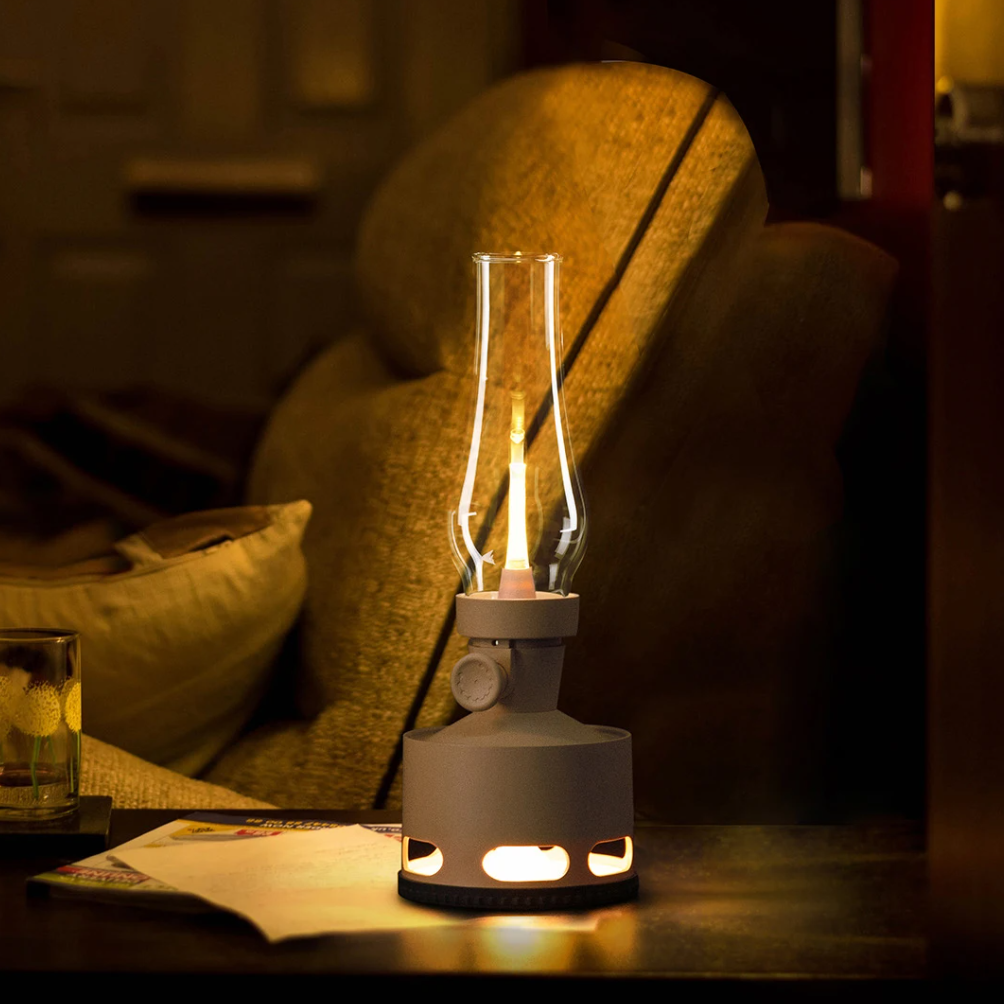 Vintage LED Table Lamp for Warm Ambience and Retro Charm - RetroTable