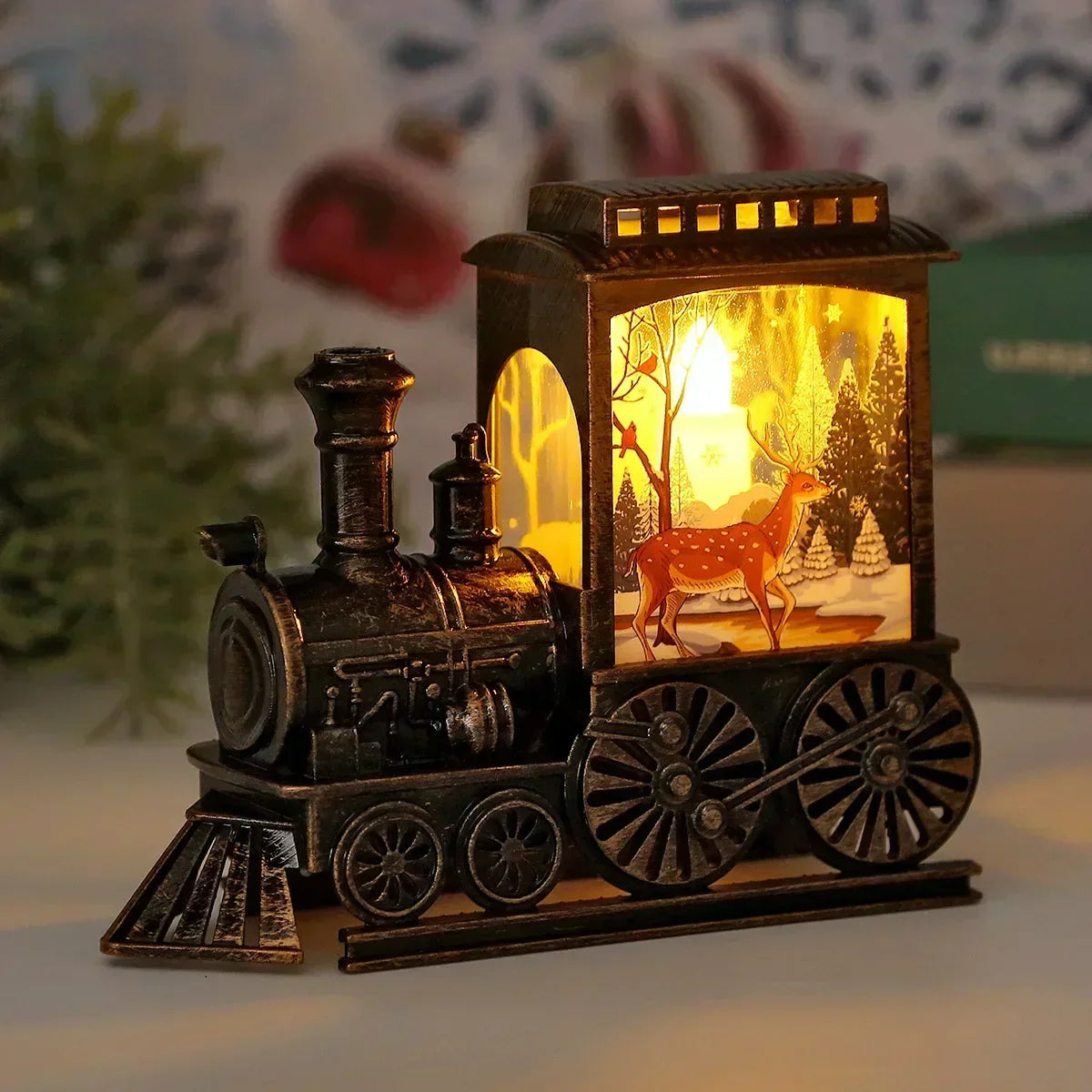 Vintage-Inspired LED Night Light for Parties & Holiday Warmth - NightTable