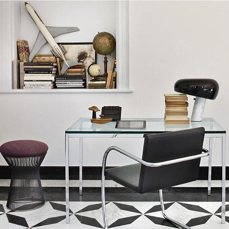 Elegant Marble Table Lamp with Warm LED Glow - MarbleTable