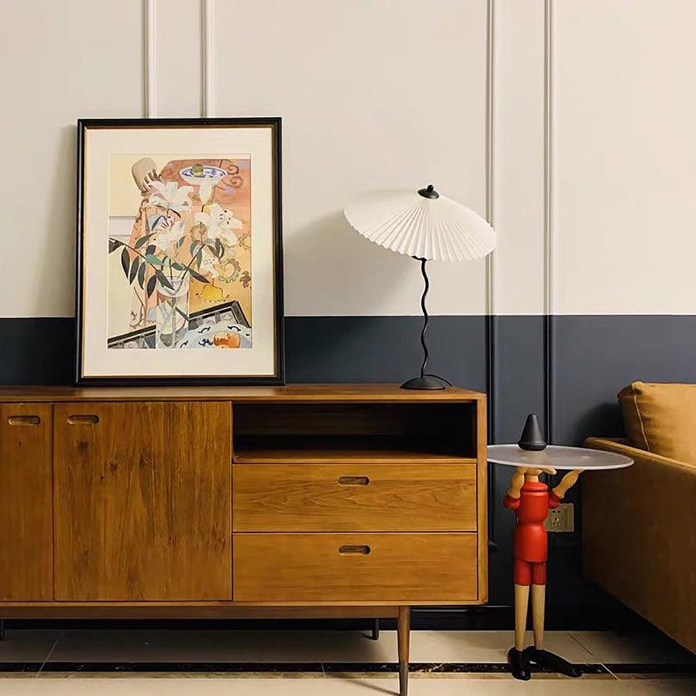 Curved LED Table Lamp for Modern Ambient Glow - CurveTable