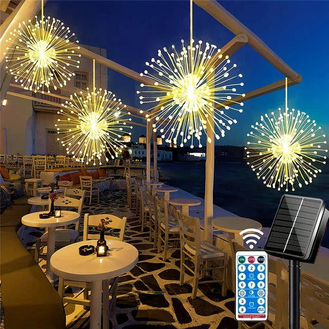 Solar-Powered Party String Lights - SolarLume