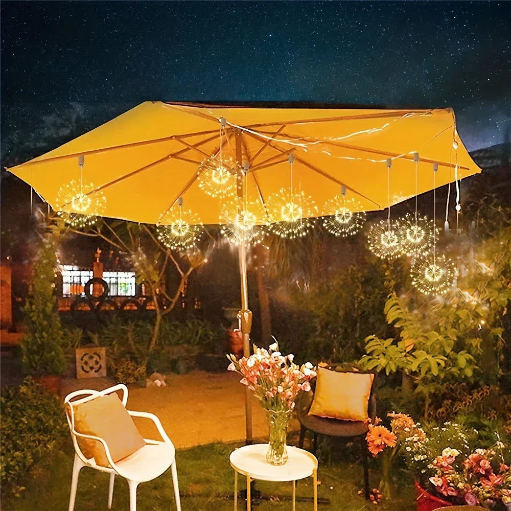 Solar-Powered Party String Lights - SolarLume