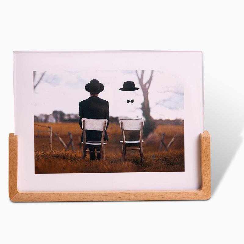 10 x 15 cm Rectangular Wood Base Picture Frame