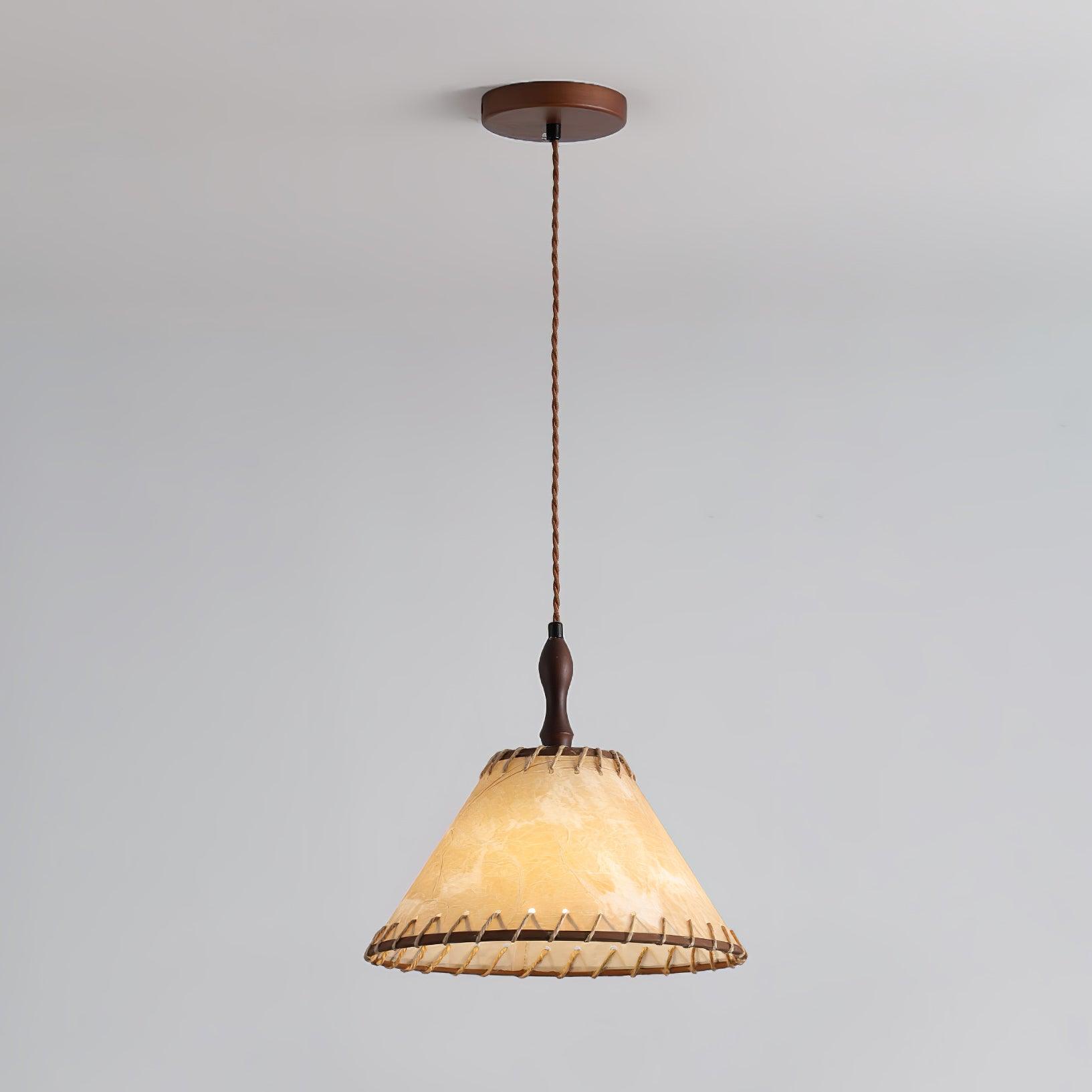 Sleek Wooden Pendant Light for a Warm Modern Feel - WoodDrop