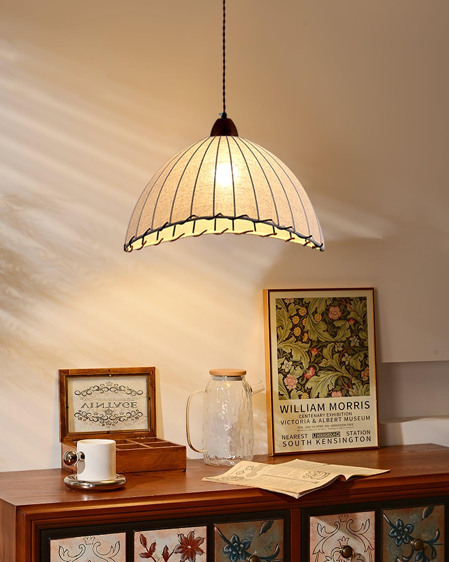 Sleek Wooden Pendant Light for a Warm Modern Feel - WoodDrop