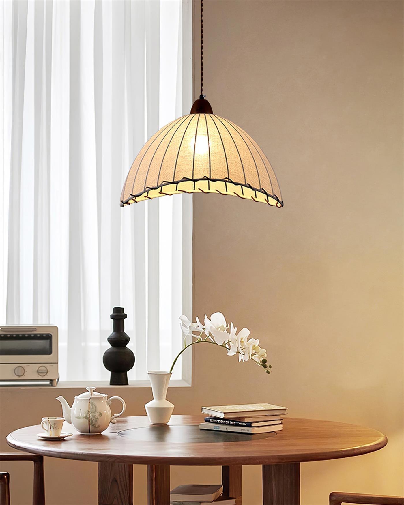 Sleek Wooden Pendant Light for a Warm Modern Feel - WoodDrop