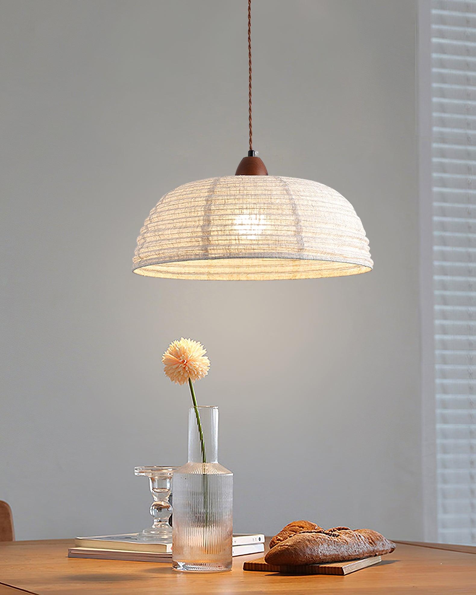 Sleek Wooden Pendant Light for a Warm Modern Feel - WoodDrop