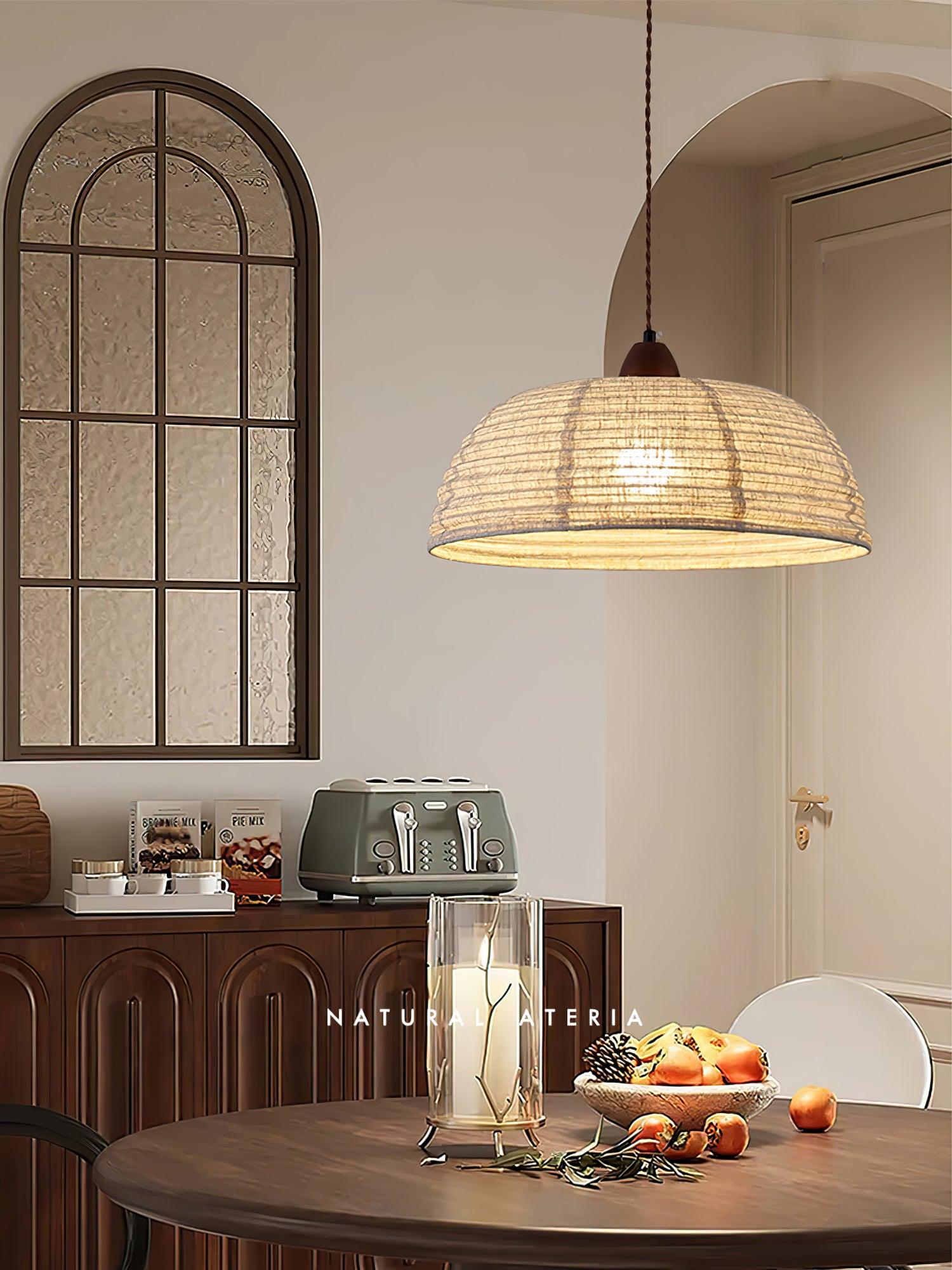 Sleek Wooden Pendant Light for a Warm Modern Feel - WoodDrop