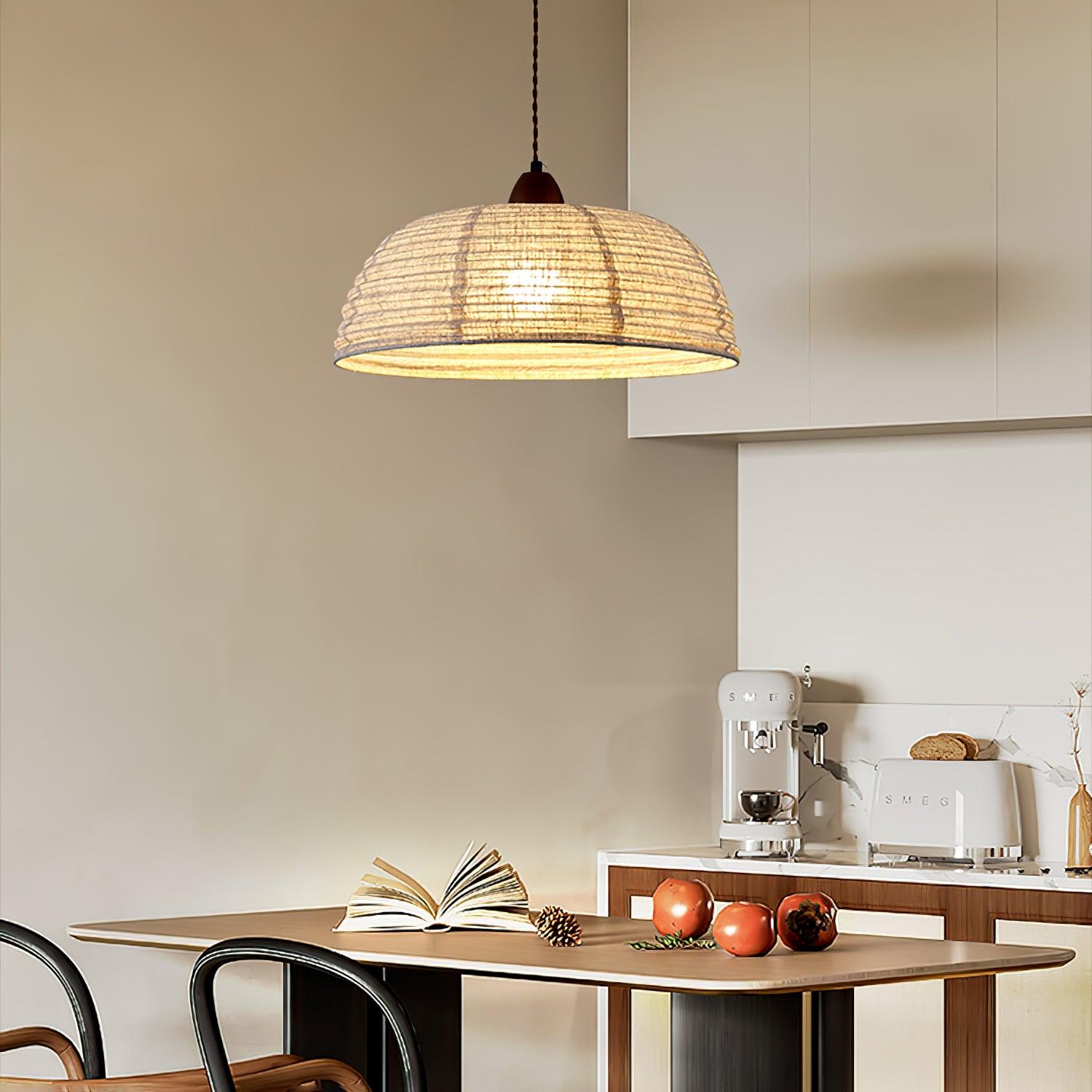 Sleek Wooden Pendant Lamp for a Warm, Modern Ambiance - WoodDrop