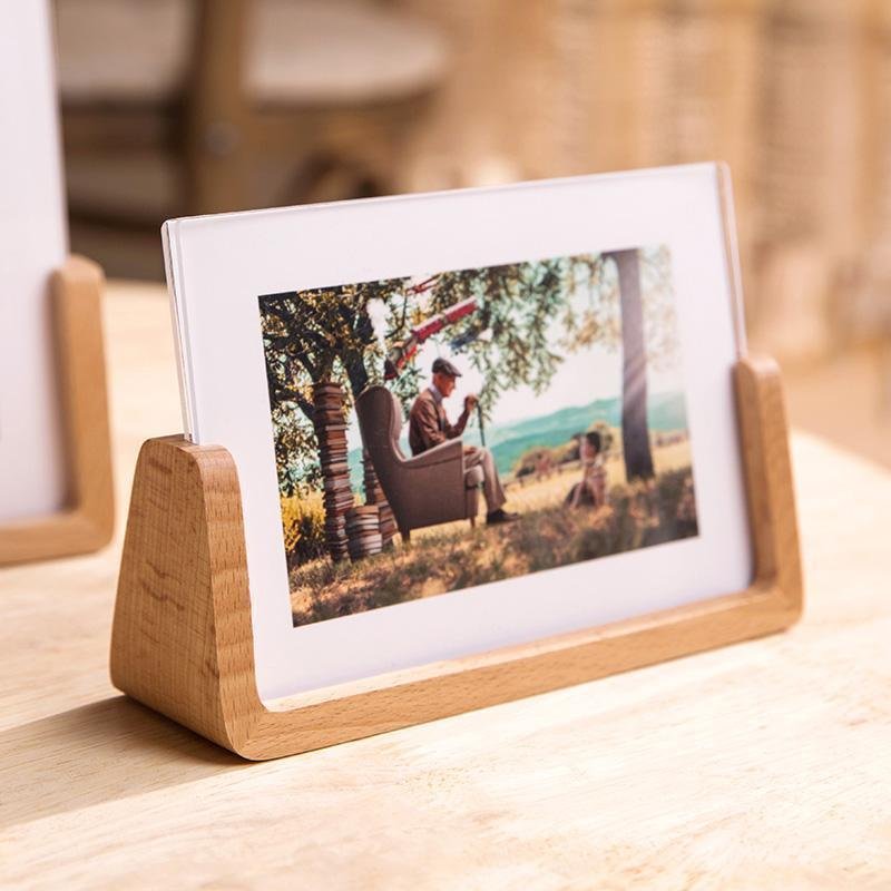 10 x 15 cm Rectangular Wood Base Picture Frame