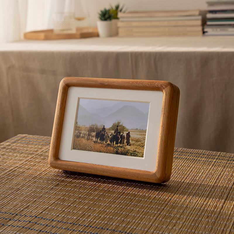 10 x 15 cm Rectangular Wood Nut Brown Burlywood Picture Frame