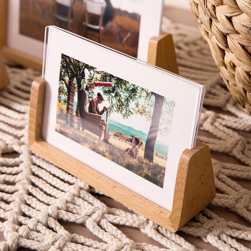 10 x 15 cm Rectangular Wood Base Picture Frame