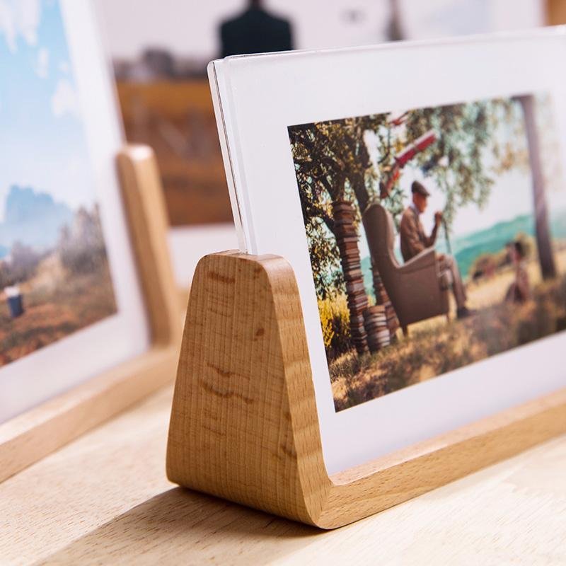 10 x 15 cm Rectangular Wood Base Picture Frame