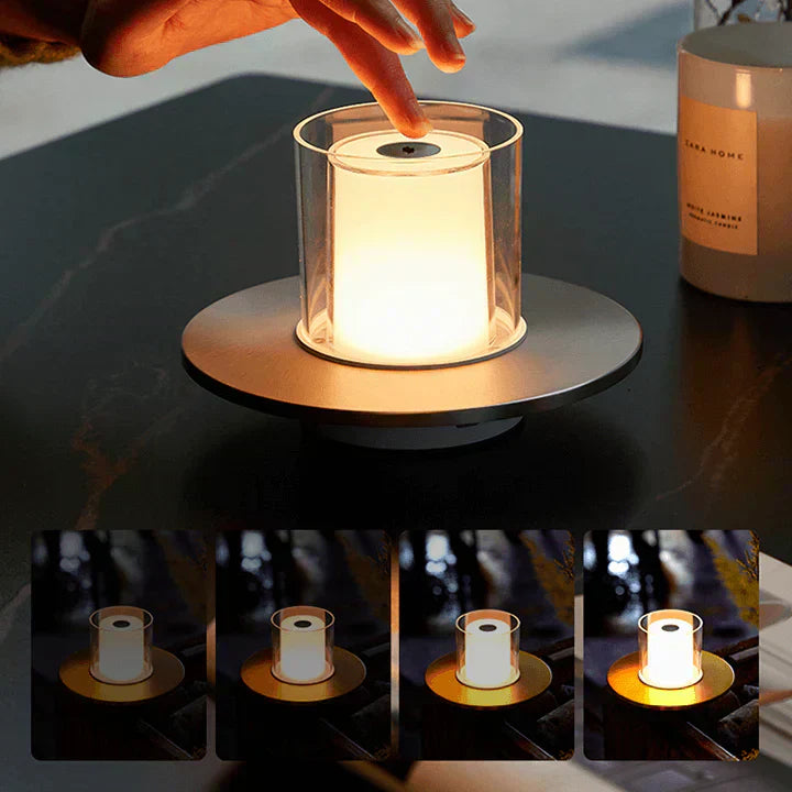 Ambient LED Induction Lamp for Cozy Vibes - IndoTable