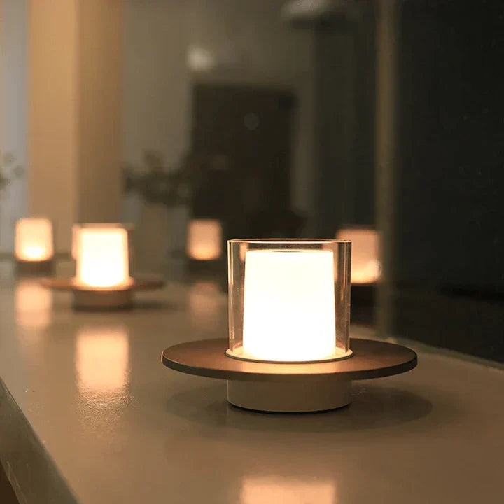 Ambient LED Induction Lamp for Cozy Vibes - IndoTable