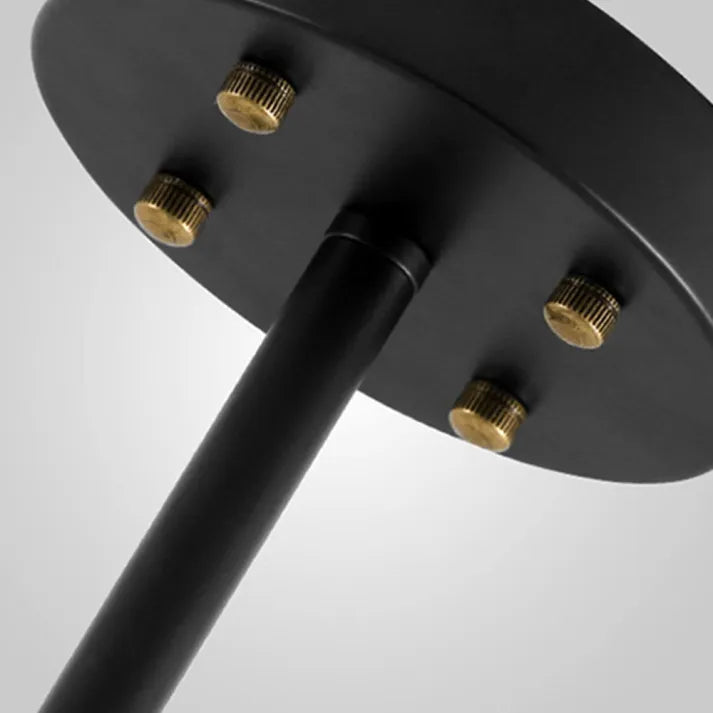 Modern Sputnik Pendant Lamp with Glass Bubble Accents - BubbleDrop