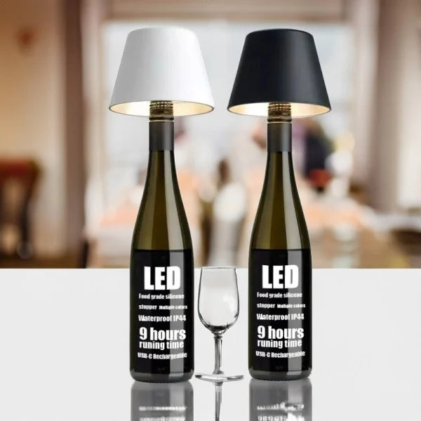 Rechargeable Wine Bottle LED Lamp - BottleTable