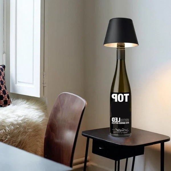 Rechargeable Wine Bottle LED Lamp - BottleTable