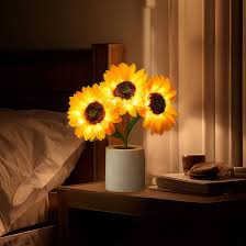 Floral LED Lamp for Stylish Decor - FloralTable