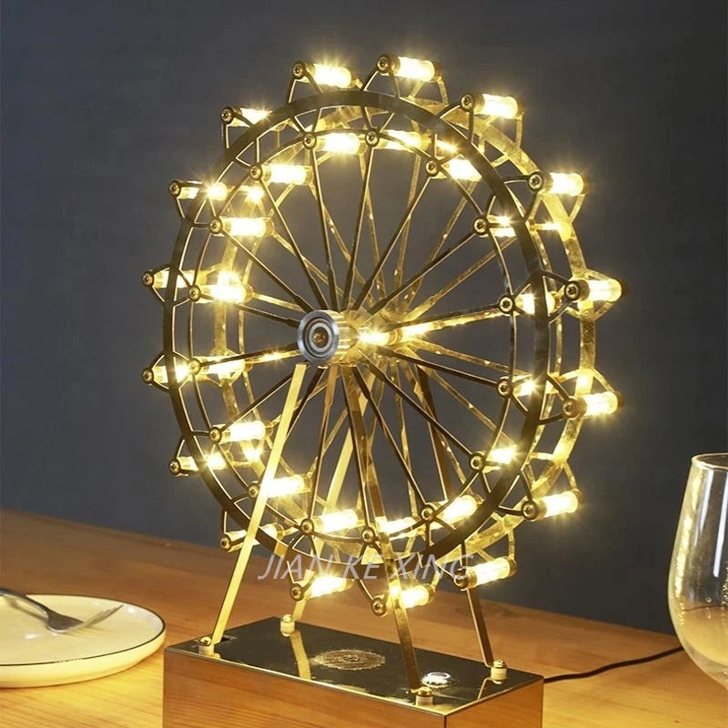 Ferris Wheel LED Table Lamp for a Radiant Feel - WheelTable